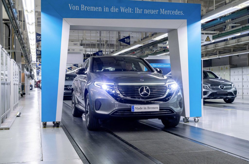 Mercedes-Benz start productie EQC