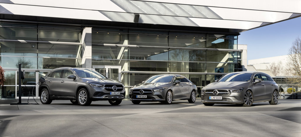 Mercedes-Benz CLA en GLA worden hybrides