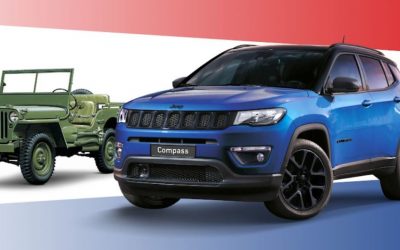 Jeep Compass tijdelijk als Night Eagle Liberty Edition