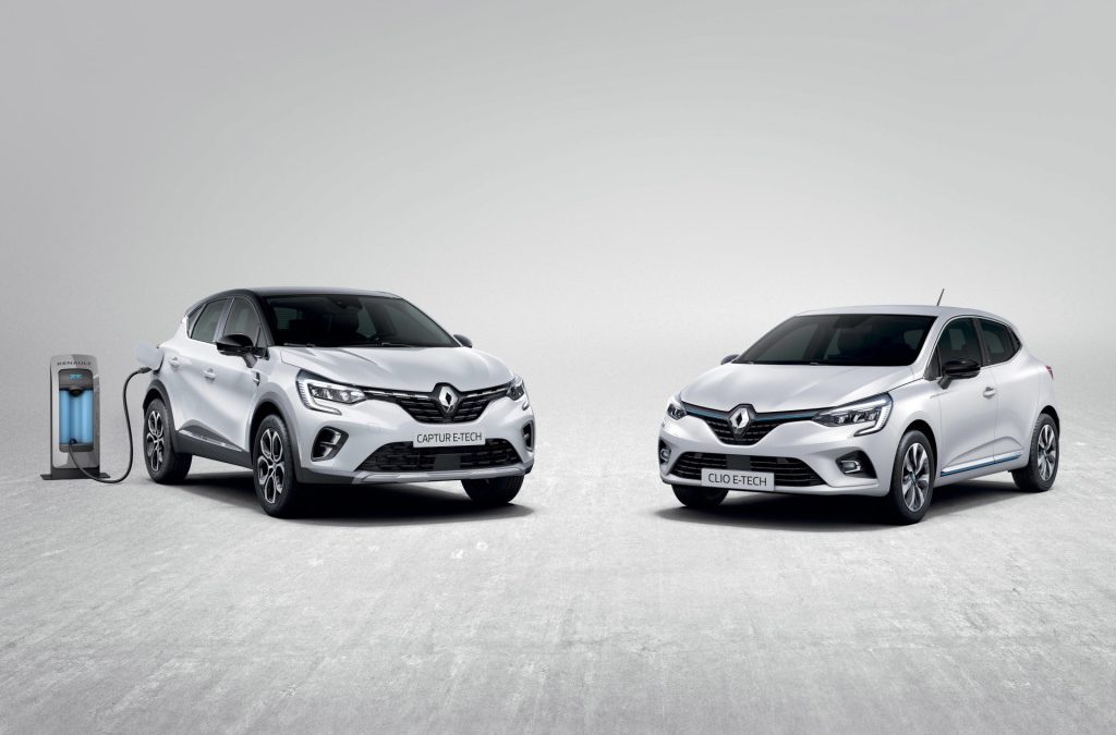 Renault prijst Clio en Captur e-tech