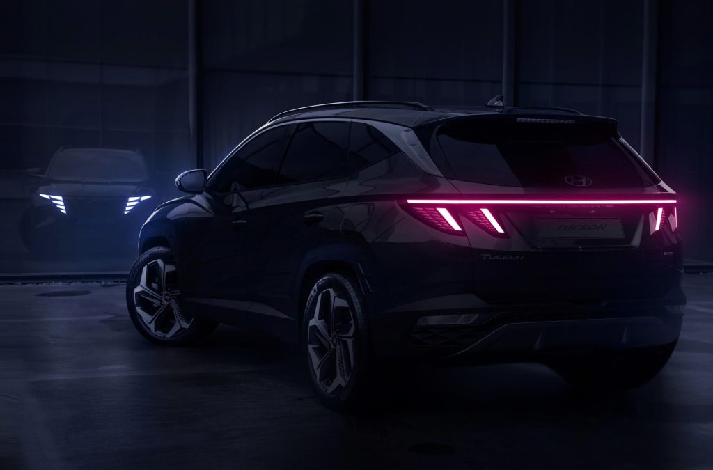 Hyundai toont eerste beeld nieuwe Tucson