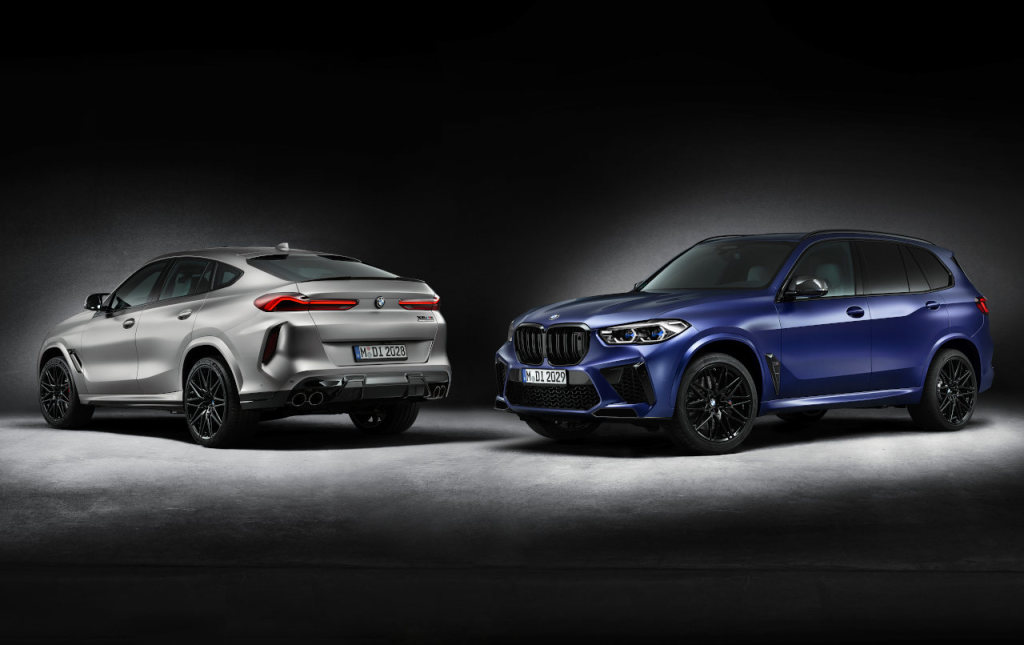 BMW X5 en X6 als M Competition First Edition