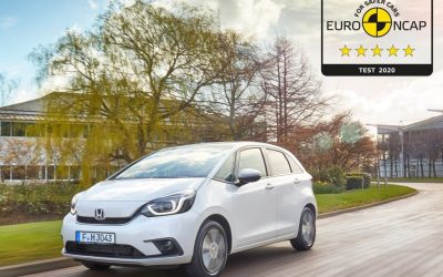 Vijf EuroNCAP sterren voor Honda Jazz