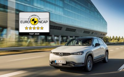 Mazda MX-30 scoort 5 sterren EuroNCAP