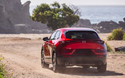 Mazda CX-30 2021 in januari in showroom