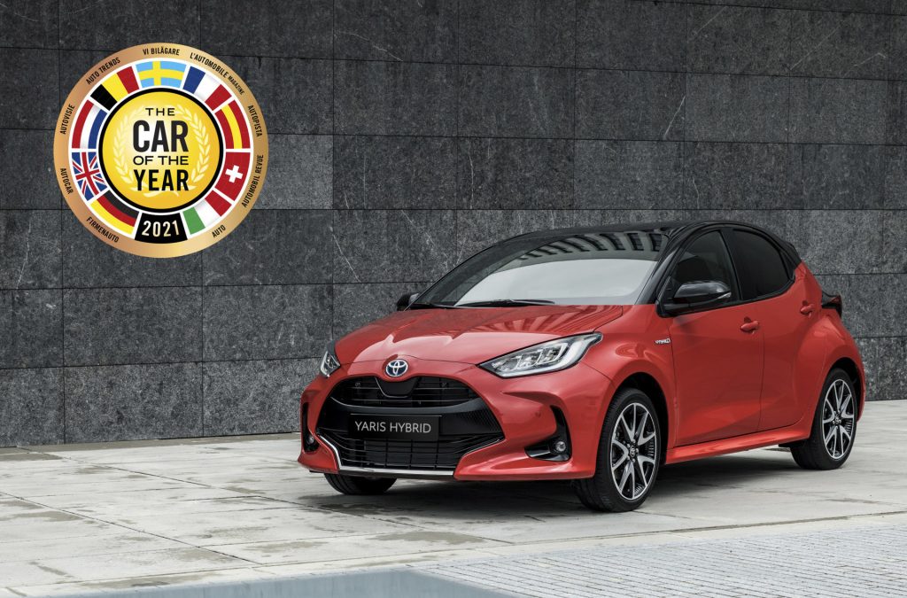 Toyota Yaris is Auto van het Jaar 2021