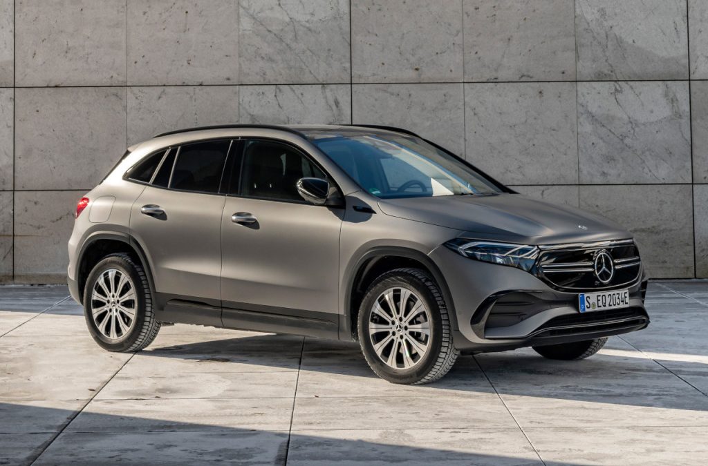 Mercedes-Benz EQA nu ook als 300 en 350 4Matic